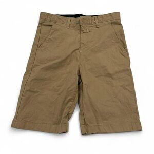 Crown & Ivy Motion Flex Khaki School Uniform Shorts Boys Size 18R